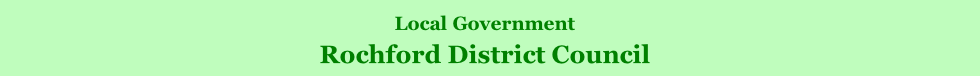 Local Government Rochford District Council