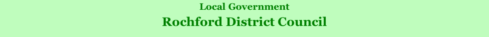 Local Government Rochford District Council