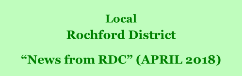 Local  Rochford District         “News from RDC” (APRIL 2018)