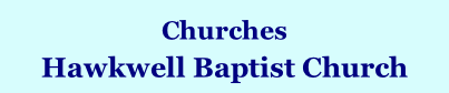 Churches Hawkwell Baptist Church