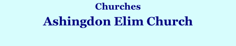 Churches Ashingdon Elim Church