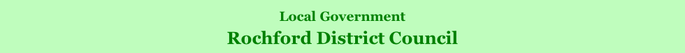 Local Government Rochford District Council