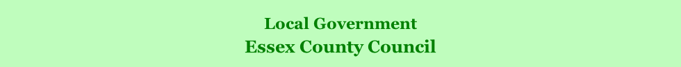 Local Government  Essex County Council