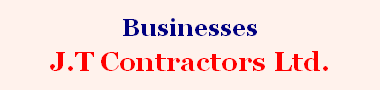 Businesses
J.T Contractors Ltd.