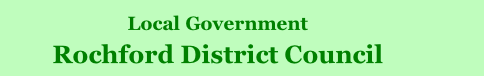 Local Government Rochford District Council